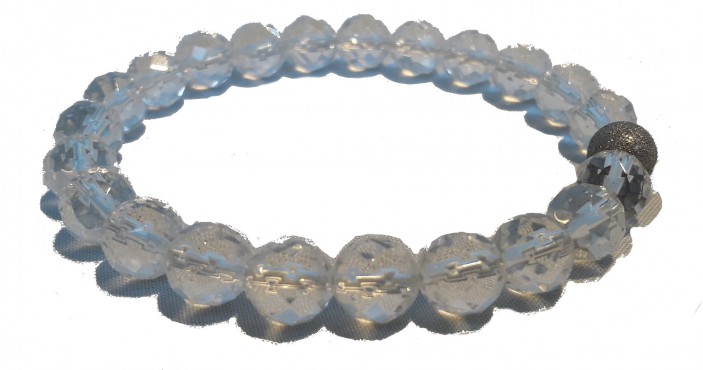 Pulseira de Cristal de Quartzo